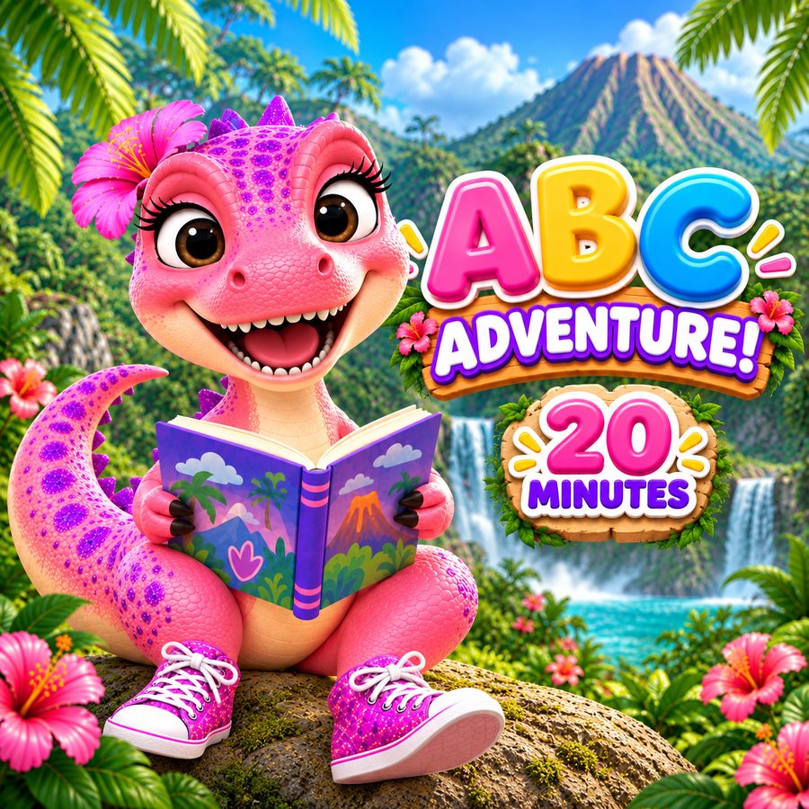 ABC Adventure — Cassie the Dinosaur video thumbnail