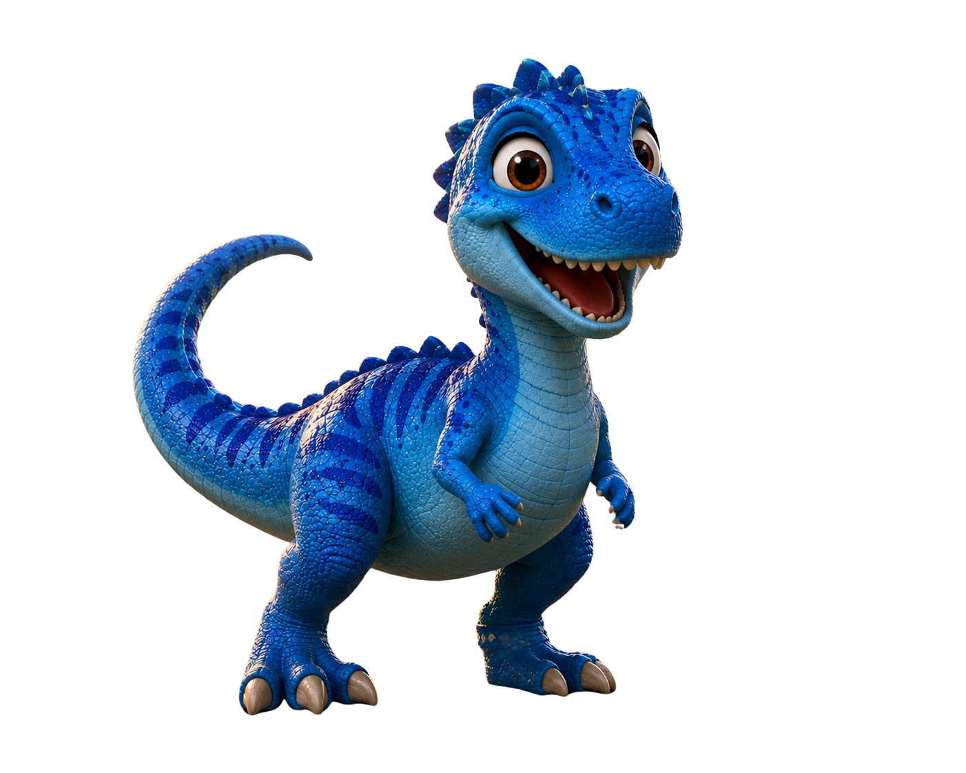 Rexy, the blue raptor