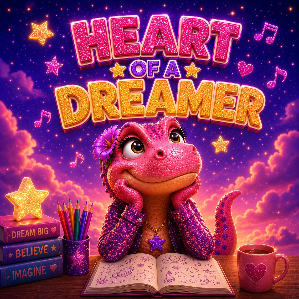 Heart of a Dreamer — Cassie the Dinosaur song cover