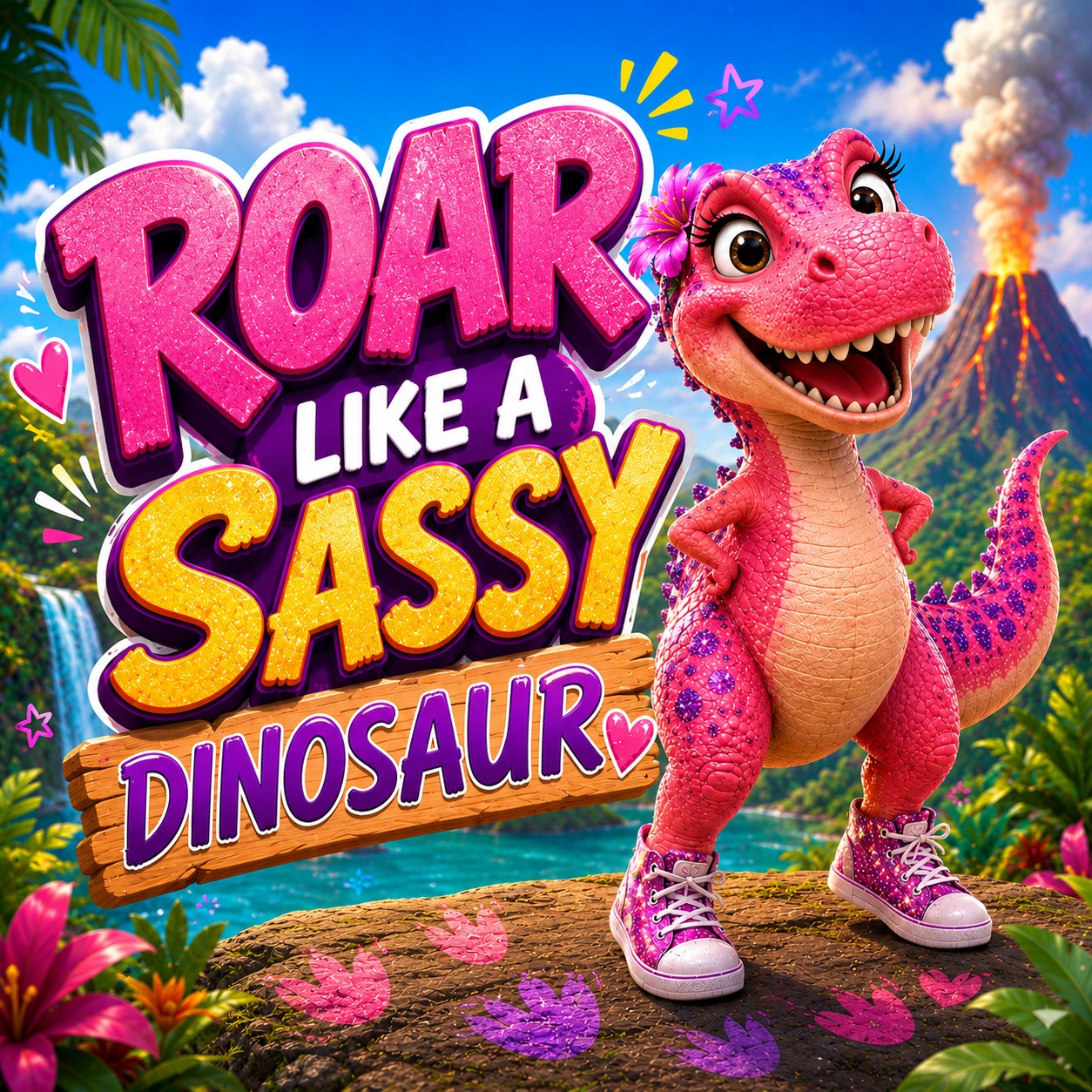 Roar Like a Sassy Dinosaur — Cassie the Dinosaur song cover