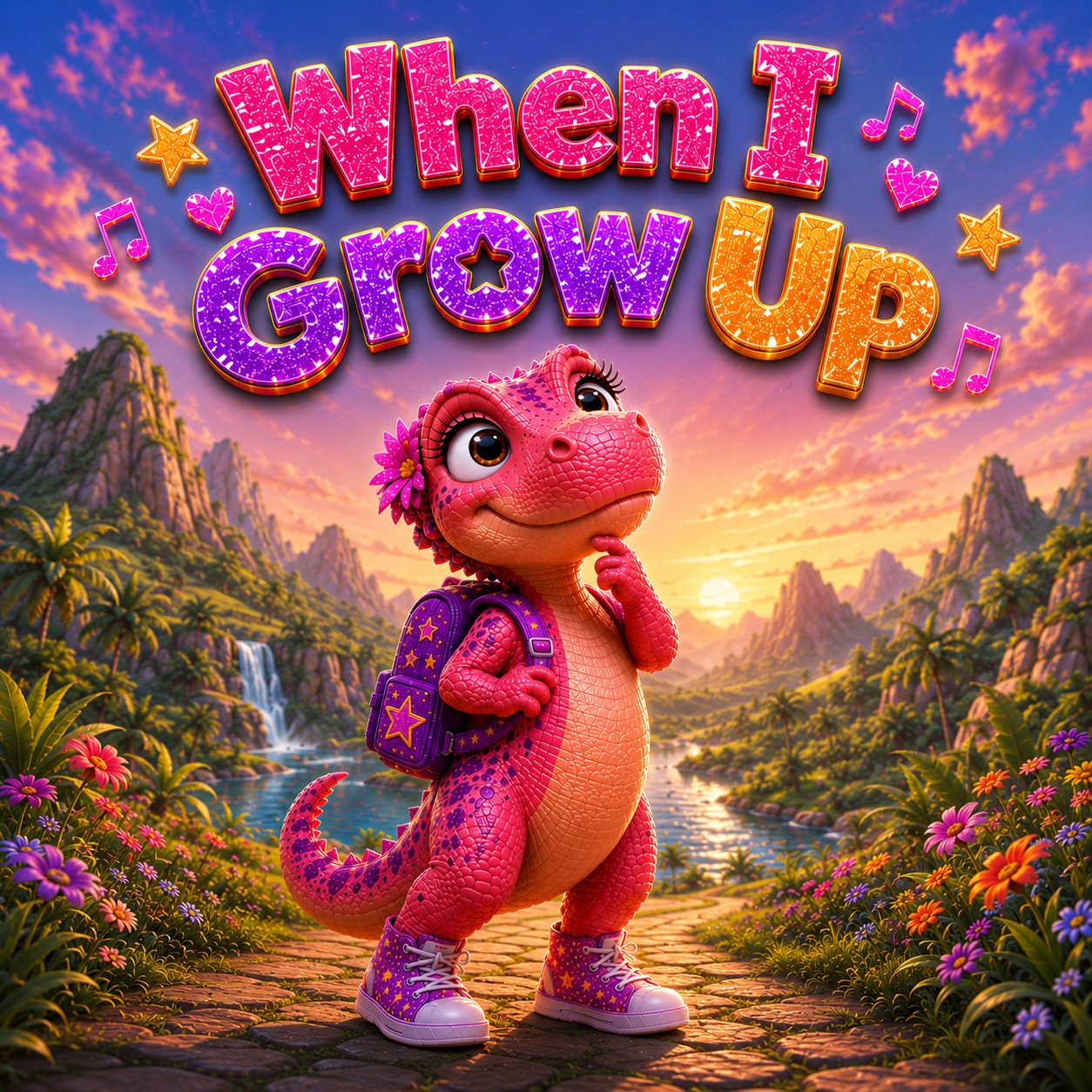 When I Grow Up — Cassie the Dinosaur song cover