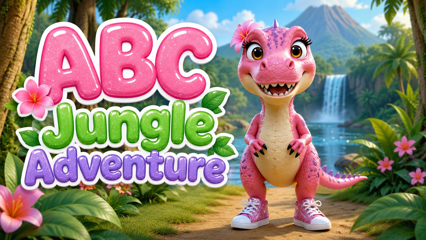 ABC Jungle Adventure — Cassie the Dinosaur video thumbnail