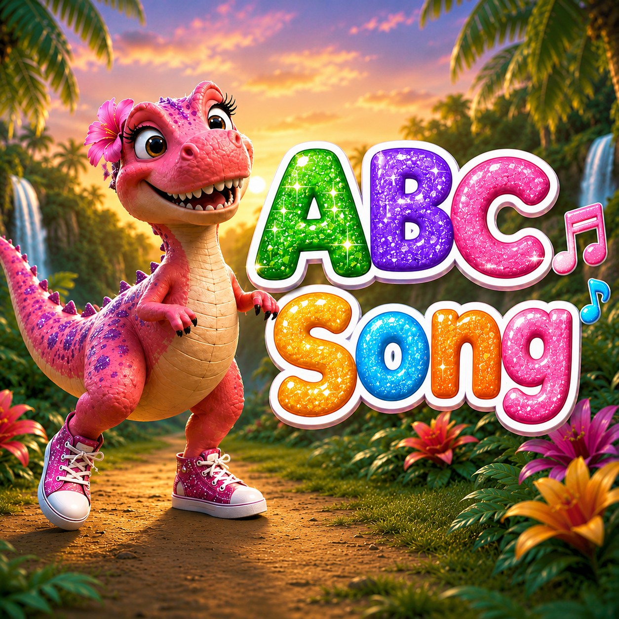 ABC Song for Toddlers — Cassie the Dinosaur video thumbnail